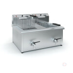 Φριτέζα Διπλή Φ1001 (2x6Lt-8Lt) 230V με Βρύση