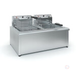Φριτέζα Διπλή Φ1000/ΡΕΛΕ (2Χ8Lt-10Lt) 230V