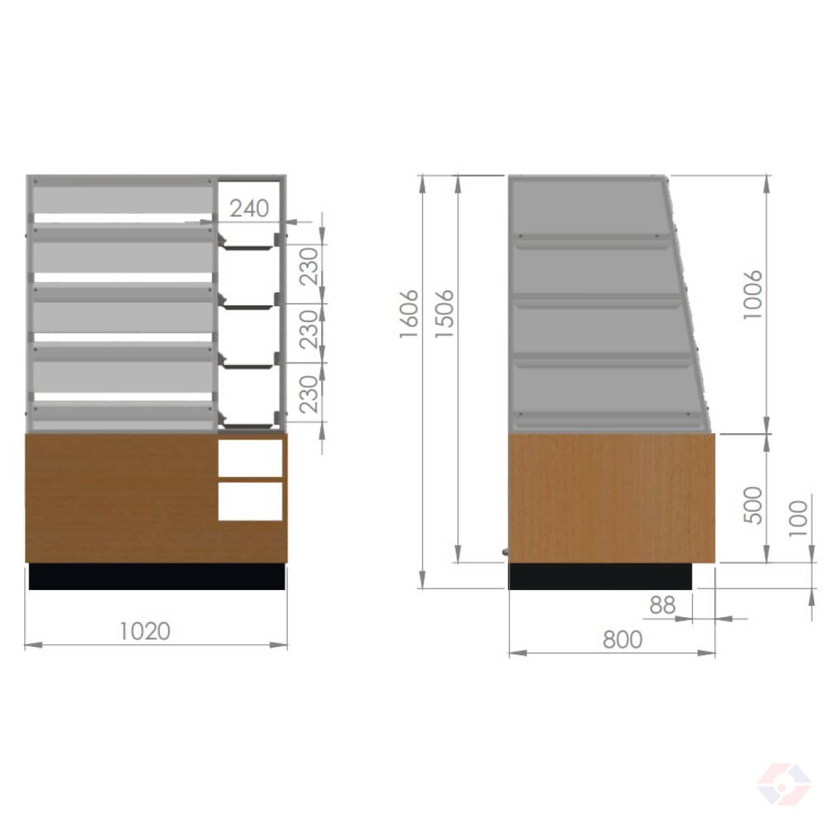 Κάθετες Θερμαινόμενες Βιτρίνες - Image 3