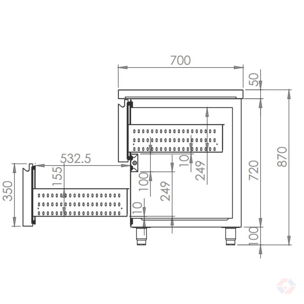 Ψυκτικοί Πάγκοι Σειράς 70 Special - Image 3