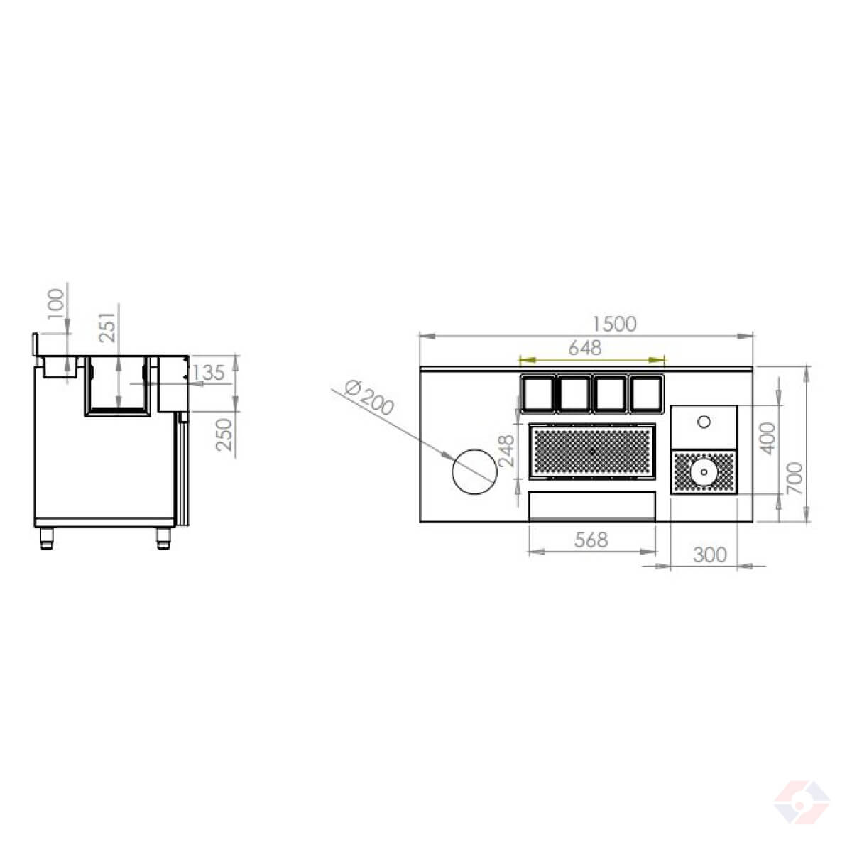 Σταθμός Μπαρ 150Cm - Image 3