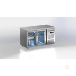 Ψυκτικοί πάγκοι με γυάλινες πόρτες