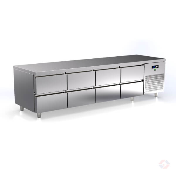 Ψυκτικοί πάγκοι 70cm – Χαμηλοί πάγκοι modulo 40cm/ κανονική σειρά