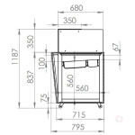 Στατική βιτρίνα παγωτού - Image 3