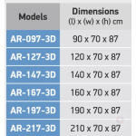 Inox πάγκοι με 3 συρτάρια - Image 2
