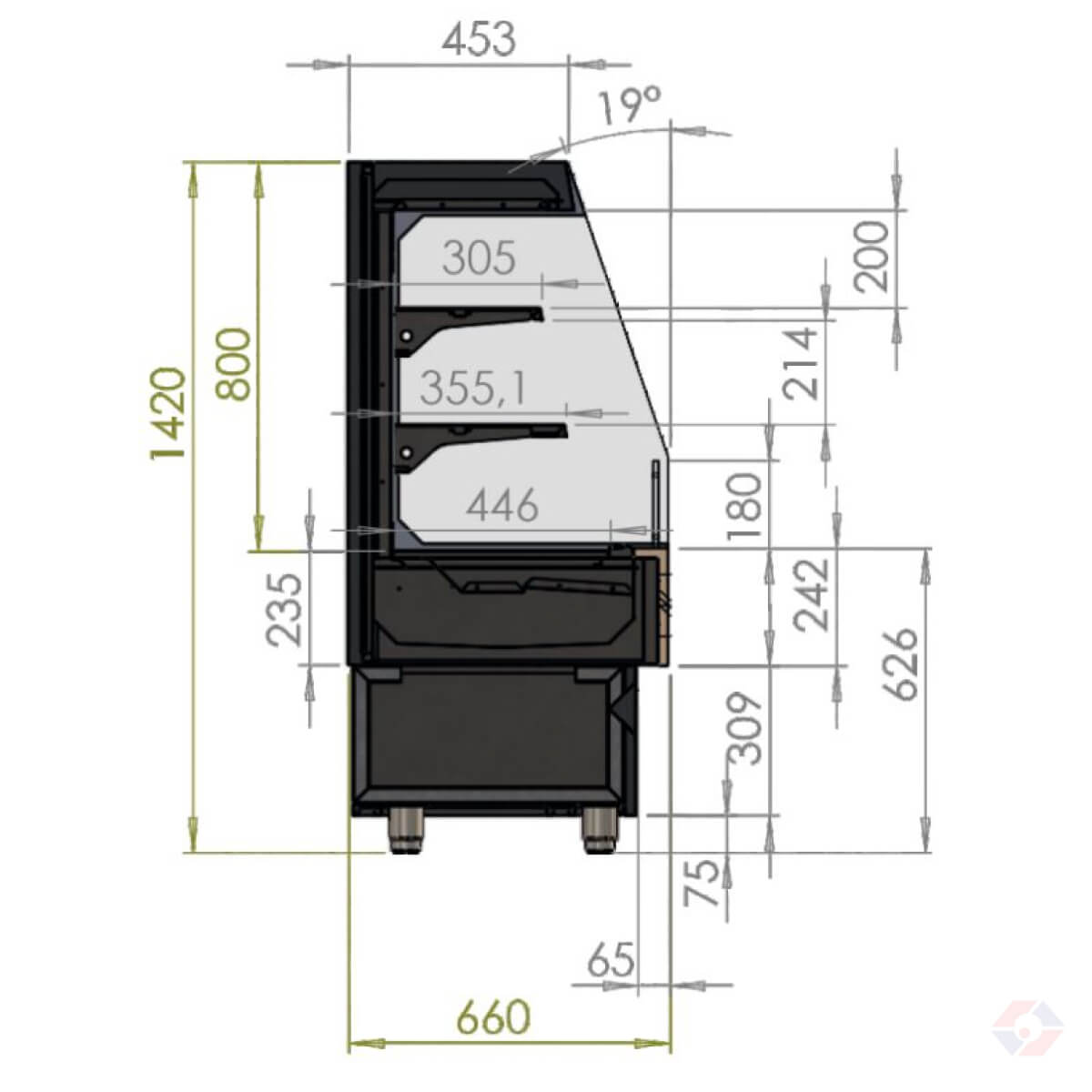 Βιτρίνα Isola Επιτοίχια - Image 2