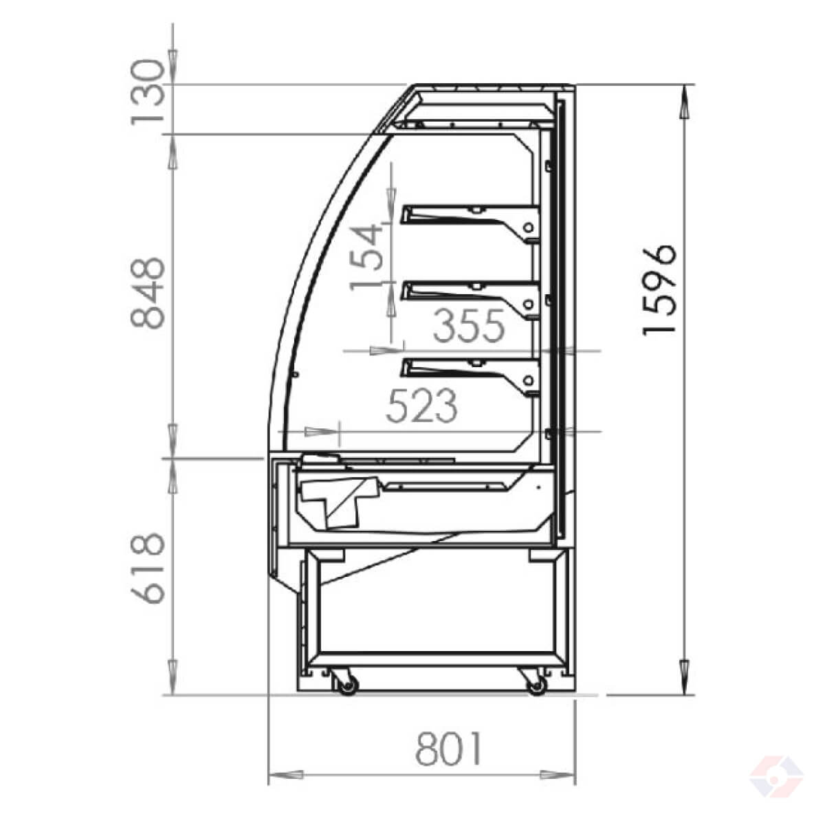 Βιτρίνα Market Nutri S - Image 3