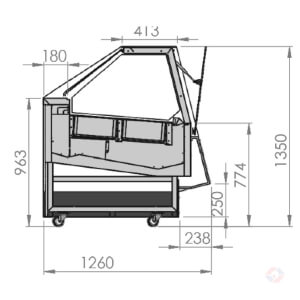 Pastrydimen At Βιτρίνες Παγωτού – Ζαχαροπλαστικής Series Classic