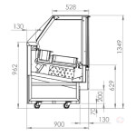 Βιτρίνες παγωτού – ζαχαροπλαστικής σειράς 90 - Image 3