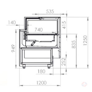Show Dimen At Βιτρίνα Quadrata Σειράς Super Market